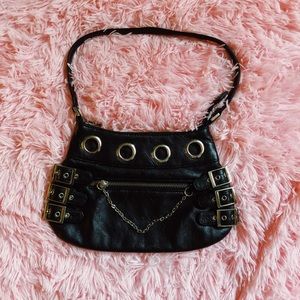 WILSONS LEATHER MAXIMA black leather small purse